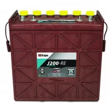 TROJAN J200RE 12V 200A универсальная полярность 200 Ач (380x176x374)