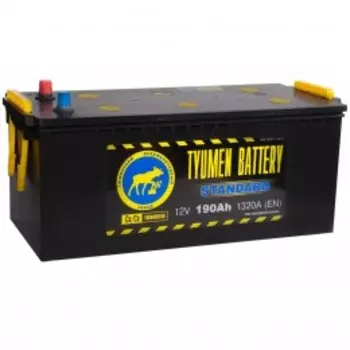 Тюмень Standard 190 euro1320А Обратная полярность 190 Ач (518x228x236)