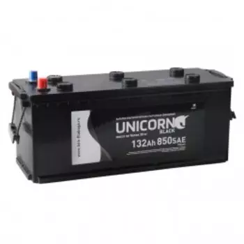UNICORN BLACK 132 рус 850А прямая полярность 132 Ач (513x182x240)