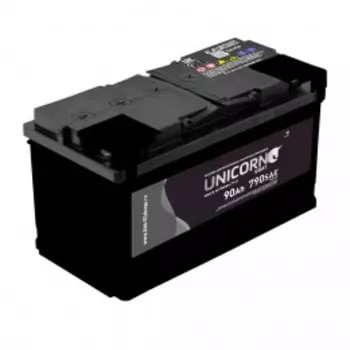 UNICORN GREY 90L 720А Прямая полярность 90 Ач (353x175x190)