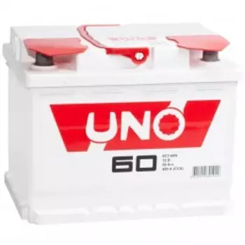 UNO 60L 480А прямая полярность 60 Ач (242x175x190)