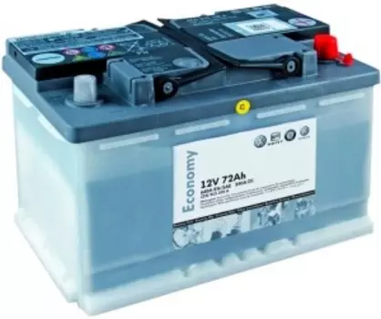 VAG 61R 600А Обратная полярность 61 Ач (242x175x190)