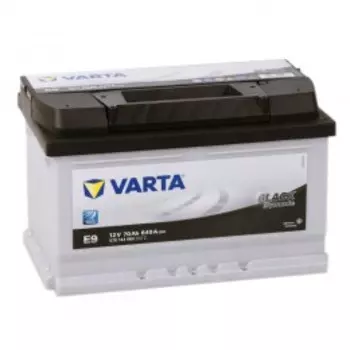 VARTA Black E9 (70R) 640А Обратная полярность 70 Ач (278x175x175)