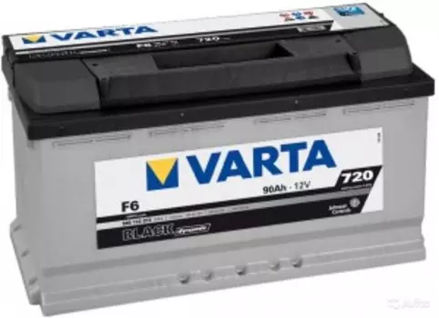VARTA Black F6 (90R) 720А Обратная полярность 90 Ач (353x175x190)