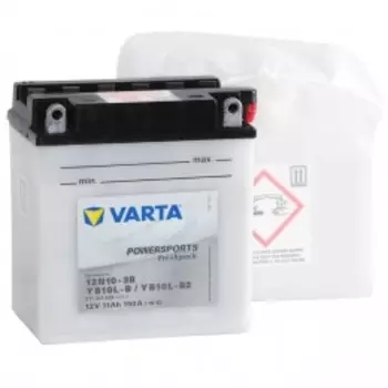 VARTA Powersports Freshpack YB10L-B/12N10-3B/YB10L-B2 150А Обратная полярность 11 Ач (136x91x146)