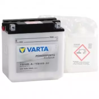 VARTA Powersports Freshpack YB16B-A/YB16B-A1 200А Прямая полярность 16 Ач (160x90x161)