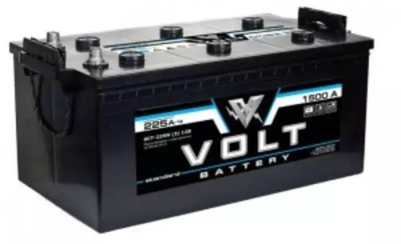 VOLT STANDARD 225 euro 1500А обратная полярность 225 Ач (517x273x240)
