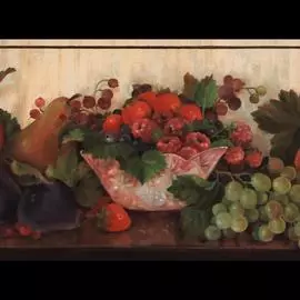 11902 Бордюр Limonta (Gardena) (1*6) 10,00x0,13 винил на бумаге