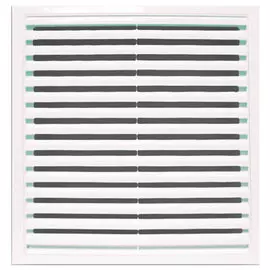 2525рр решетка вентиляционная пластмас. 250*250
