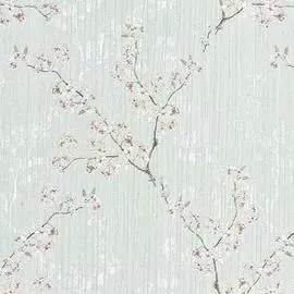 44667 Обои Zambaiti (Satin Flowers III) (1*6) 10,05х0,53 винил на бумаге