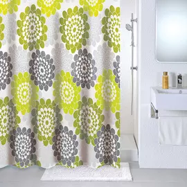 532V180M11, Штора для ванной комнаты, 180*180 см, PEVA, Flower lane, MI