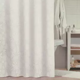 830P180M11, Штора для ванной комнаты, 180*180 см, White Shadows, MI