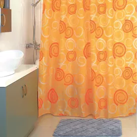 860P180M11, Штора для ванной комнаты, 180*200 см,Holiday rounds, MI