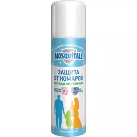 аэрозоль mosquitall гипоаллергенный от комаров 150мл