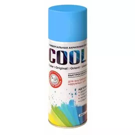 аэрозольная эмаль cool голубой 400мл.