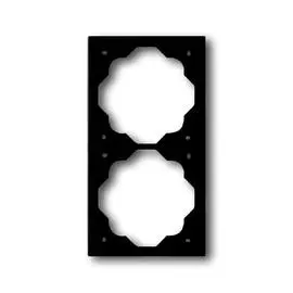 ABB BJE Impuls Черный бархат Рамка 2-ая