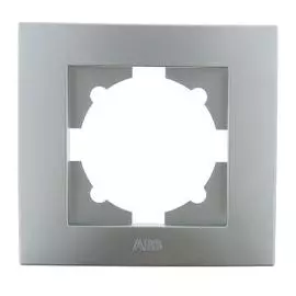 ABB Cosmo Алюминий Рамка 1 постовая