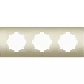 ABB Cosmo Титаниум Рамка 3 постовая