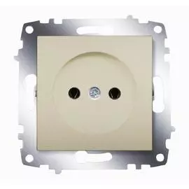 ABB Cosmo Титаниум Розетка б/з