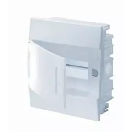 ABB Mistral41 Бокс в нишу 8М непрозрачная дверь (c клемм)