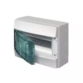 ABB Mistral65 Бокс навесной 12М прозрачная дверь (с клемм)