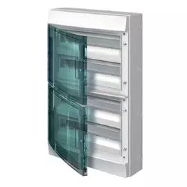 ABB Mistral65 Бокс навесной 72М прозрачная дверь (с клемм)