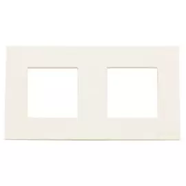 ABB NIE Zenit Бел Рамка 2-я 2+2 мод