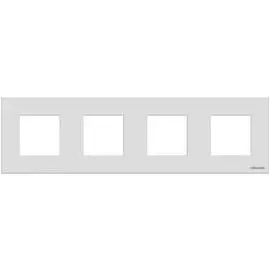 ABB NIE Zenit Бел Рамка 4-я 2+2+2+2 мод