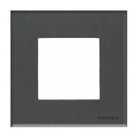 ABB NIE Zenit Стекло графит Рамка 1-я 2 мод