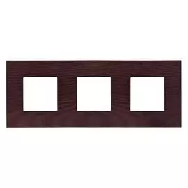 ABB NIE Zenit Венге Рамка 3-я 2+2+2 мод