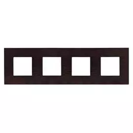 ABB NIE Zenit Венге Рамка 4-я 2+2+2+2 мод
