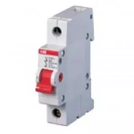 ABB SD201 Рубильник 1P 40A рычаг крас.
