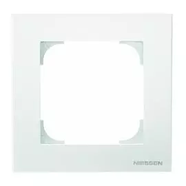 ABB SKY Альпийский белый Рамка 1-постовая