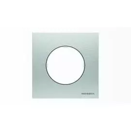 ABB SKY Moon Нержавеющая сталь Рамка 1-постовая