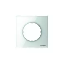 ABB SKY Moon Стекло белое Рамка 1-постовая