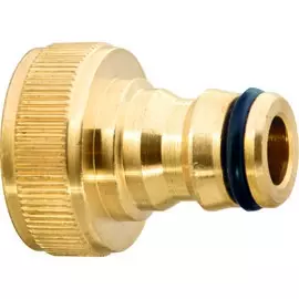 адаптер латунный, 1/2"-3/4", внутренняя резьба, с переходником palisad