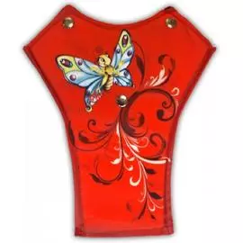 Адаптер на ремень безопасности (детский) PSV "КРОХА" Animals красный