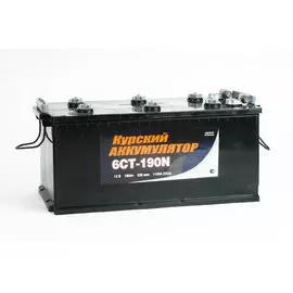 Аккумулятор Курский аккумулятор 190 о.п. ( - + )