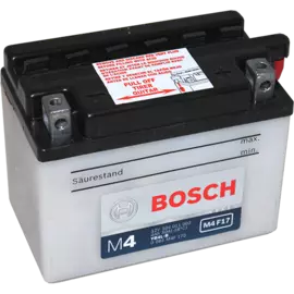 Аккумулятор Mото BOSCH moba (4Ah) 12V 504 011 002 A504 FP (M4F170) З/З 504 011 002 A504