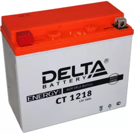 Аккумулятор Mото DELTA CT 1218 СТ 1218