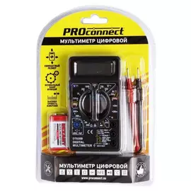 Аккумулятор Мультитестер цифровой M830B PROconnect