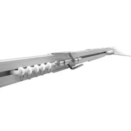 электрокарниз эскар 8,12м однорядный хром 77708