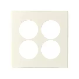 Anam Legrand Zunis Бежевый Накладка розетки 4-ой
