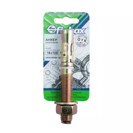 Анкер клиновой 16х125