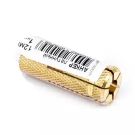 Анкер латунный 12мм (без покрытия ) 1 шт