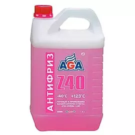 антифриз красный 5л aga002 z40