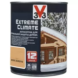 антисептик акриловый extreme climate v33 белое золото 0,9л