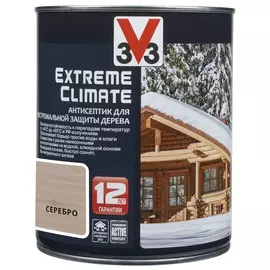 антисептик акриловый extreme climate v33 серебро 0,9л