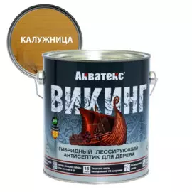 антисептик акватекс викинг для дерева калужница 2,5л