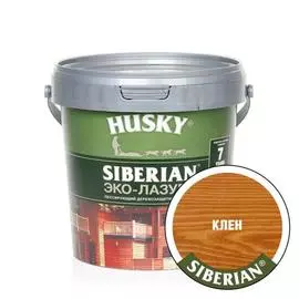 антисептик husky siberian полуматовая клен 0.900л.